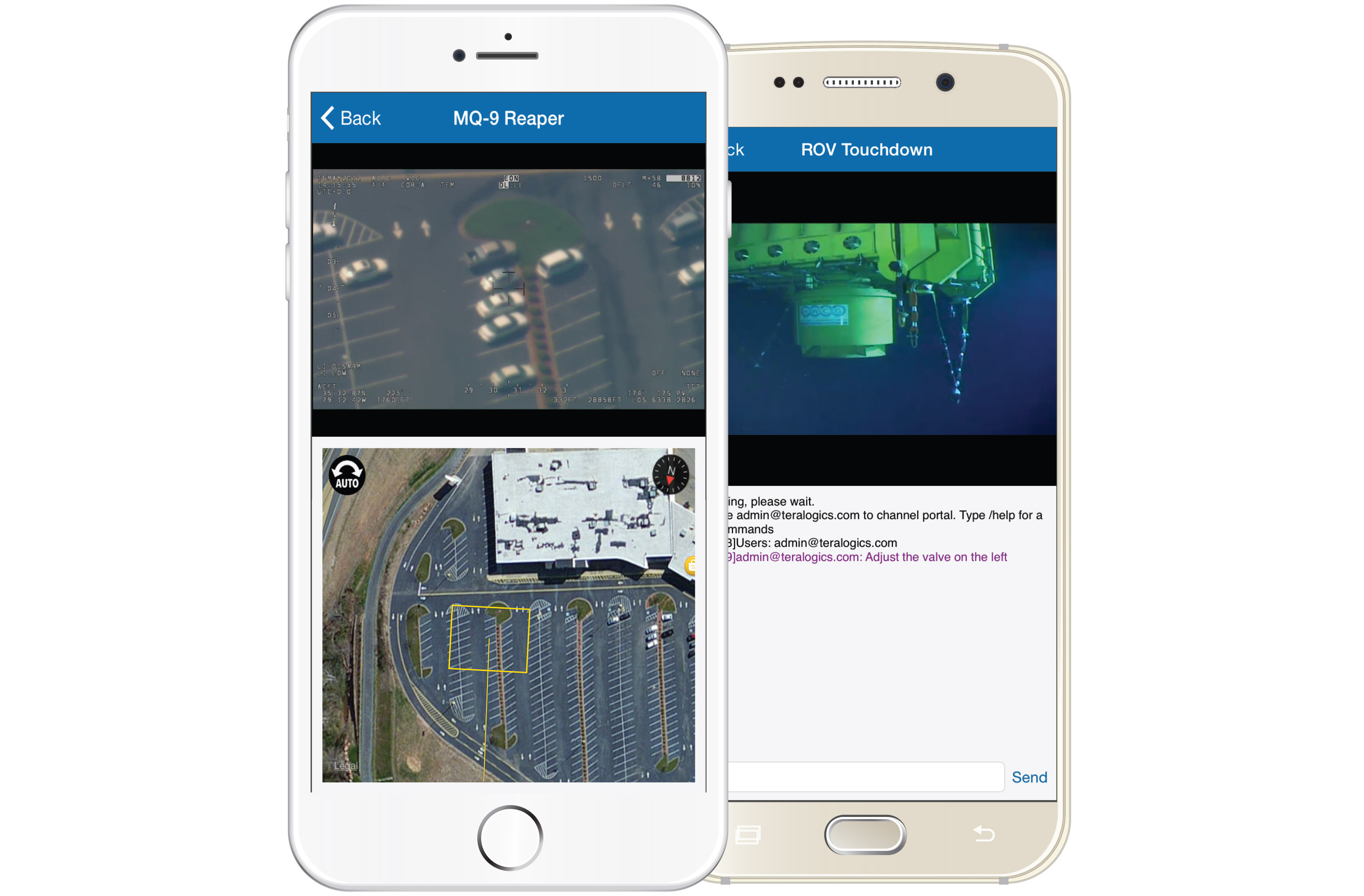 UV/Lens is a mobile (iOS and Android) application designed to receive and stream real-time video from the Unified Video® streaming application.